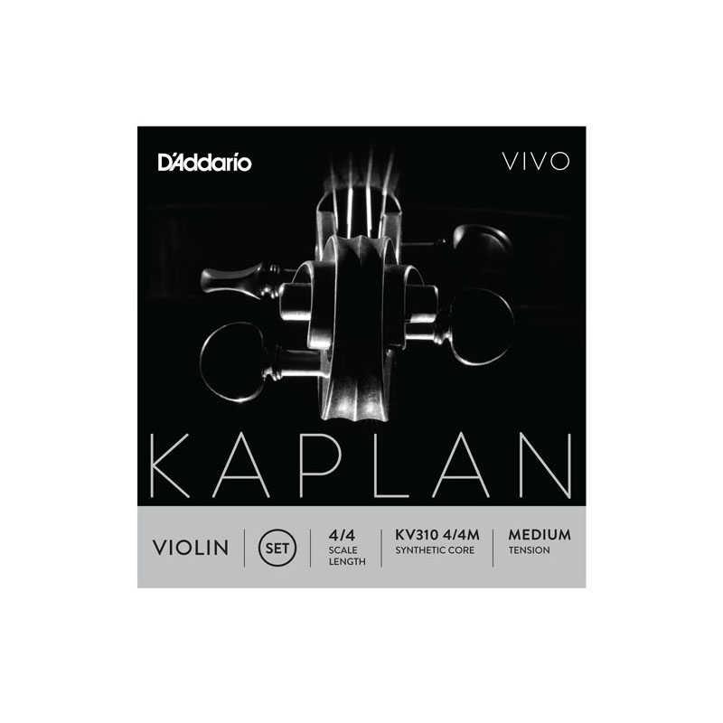 148232_1_278590 D'Addario Kaplan KV310 Vivo Χορδές Βιολιού Medium 4/4 - Image 1