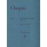 Frederic Chopin - Piano Sonata B Minor Op. 58/ Εκδόσεις Henle Verlag- Urtext