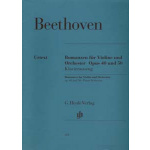 Ludwig Van Beethoven - Romances For Violin And Orchestra Op. 40 & 50/ Εκδόσεις Henle Verlag-Urtext