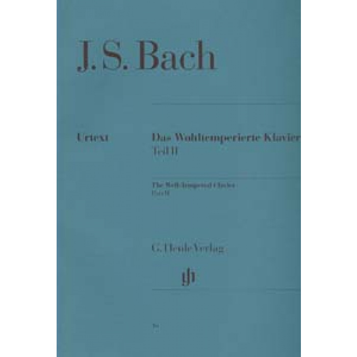 BACH J.S. Das Wohltemperierte No.2 / Εκδόσεις Henle Verlag- Urtext | ΚΑΠΠΑΚΟΣ