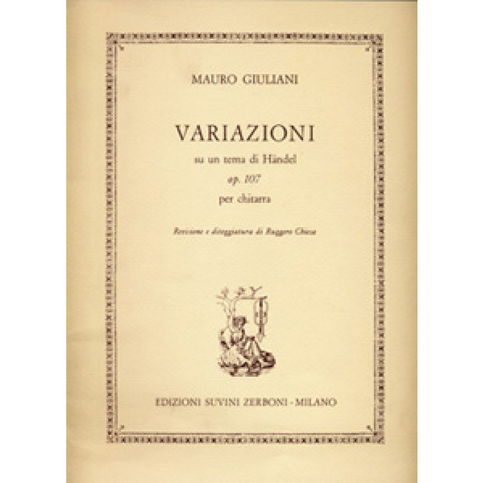 Giuliani Maurio- Variazioni su un tema di Handel op. 107 | ΚΑΠΠΑΚΟΣ