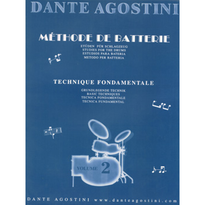 Dante Agostini-Methode de Batterie Βιβλίο 2ο | ΚΑΠΠΑΚΟΣ