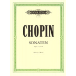 Frederic Chopin -Sonaten Οpus 4, 35, 58 / Εκδόσεις Peters