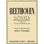 L.V.Beethoven - Sonata per pianoforte Op 106 in Sib fur das Hammerklavier (Schnabel) / Εκδόσεις Curci