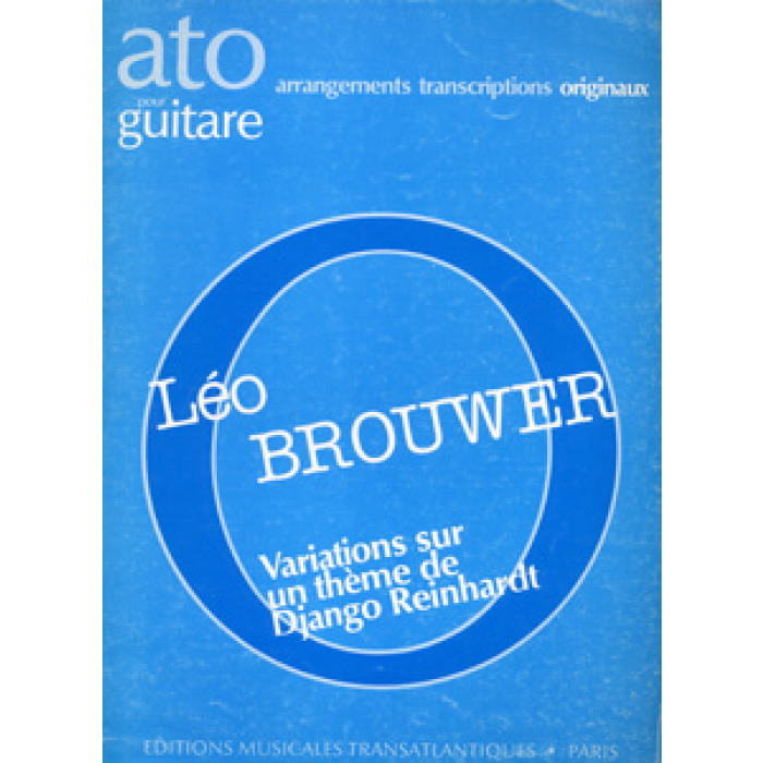 Brouwer Leo - Variations sur un theme de Django Reinhardt | ΚΑΠΠΑΚΟΣ