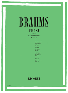 26889_1_125269 Brahms - 8 Pieces Op. 76 Vol 1 - Image 1