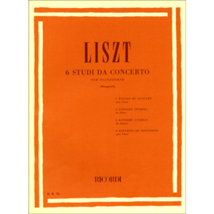 Liszt - 6 Studi Da Concerto