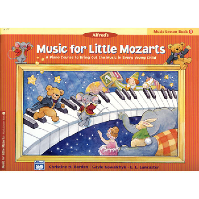 Alfred's Music For Little Mozarts-Music Lesson Book 1 | ΚΑΠΠΑΚΟΣ