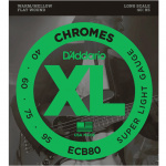 D'Addario ECB-80 Chromes Χορδές Ηλεκτρικού Μπάσου