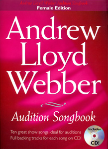 27422_1_139895 Webber Andrew Lloyd -Audition Songs (female edition)-Βιβλίο + CD - Image 1