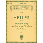 Heller Stephen  - Twenty Five Melodious Studies Op. 45