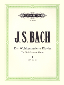 27813_1_124965 BACH J.S. Das Wohltemperierte No.1 / Εκδόσεις Peters - Urtext - Image 1