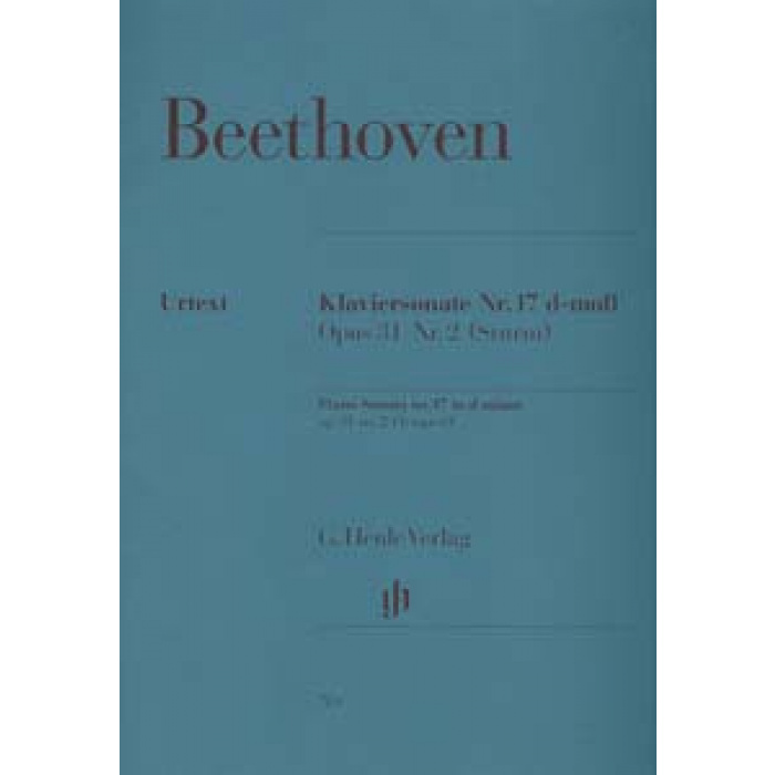 Beethoven Sonata Dmin op.31 N.2 - TEMPEST / Εκδόσεις Henle Verlag- Urtext | ΚΑΠΠΑΚΟΣ