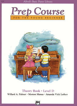 28671_1_129344 Alfred's Basic Piano Library-Prep Course-Theory Book Level D - Image 1