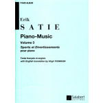 Erik Satie - Piano Music Volume 3 Sports et Divertissements pour piano / Εκδόσεις Salabert