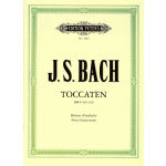 J.S. Bach - Toccaten fur Klavier (Cembalo) BWV 910 - 916 /  Εκδόσεις Peters