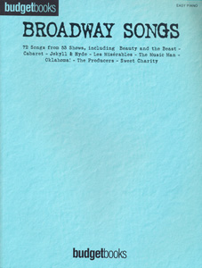 29087_1_140707 Broadway Songs - Σειρά budget books (easy piano) - Image 1
