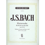 J.S. Bach - Klavierwerke (Busoni-Ausgabe) Band XVIII /BWV 914-916 und 904 / Εκδόσεις Breitkopf