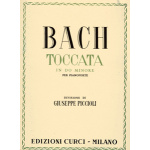 J.S. Bach - Toccata in Do minore per pianoforte / Εκδόσεις Curci