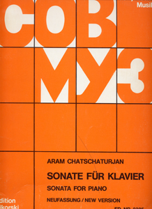 29331_1_126096 Aram Khachaturian - Sonate fur Klavier / Εκδόσεις Boosey & Hawkes - Image 1