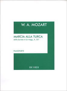 29332_1_126712 W.A.Mozart - Marcia alla Turca dalla Sonata in La magg. K.331 / Εκδόσεις Ricordi - Image 1