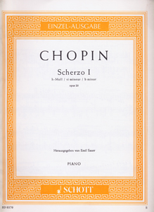 29391_1_125525 Frederic Chopin - Scherzo I in B minor Opus 20 / Εκδόσεις Schott - Image 1
