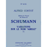 Schumann - Abegg-Variationen Op.1
