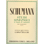 Robert Schumann - Studi Sinfonici in Forma di Variazioni per Pianoforte Op. 13 / Εκδόσεις Curci