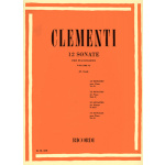 Muzio Clementi - 12 Sonate per pianoforte Vol II / Εκδόσεις Ricordi