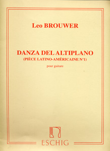 29581_1_130264 Brouwer Leo- Danza Del Altiplano (Piece latino-Americaine N. 1) - Image 1