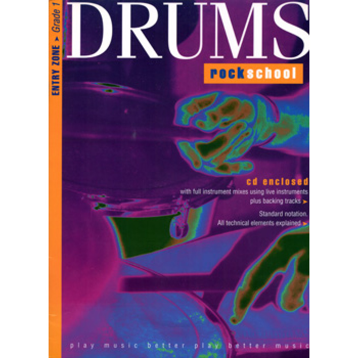 Better drum with Rockschool Grade 1-Βιβλίο + CD | ΚΑΠΠΑΚΟΣ