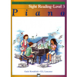Alfred's Basic Piano Library - Sight Reading Level 3