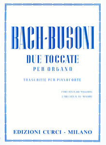 29849_1_124877 Bach/Busoni / Due Toccate per Organo (Trascritte per pianoforte) / Εκδόσεις Curci - Image 1