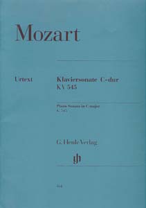30412_1_126596 Mozart Klaviersonate C- Major KV.545/ Εκδόσεις Henle Verlag- Urtext - Image 1