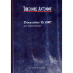 Antoniou Theodore - December 15 2007