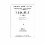 Locatelli Pietro A.  - Φούγκα Για Κιθάρα