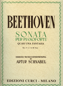 52867_1_160493 Beethoven - Sonata per Pianoforte (quasi una fantasia) Op. 27 n. 1 in Mi bem. - Image 1