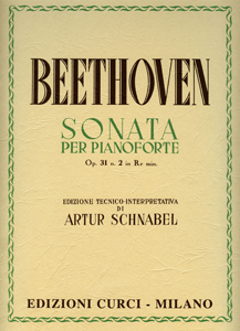 52870_1_160505 Beethoven - Sonata per Pianoforte Op. 31 n.2 in Re min. - Image 1