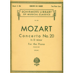 W. A. Mozart - Concerto No. 20 in D minor KV 466 / Εκδόσεις Schirmer