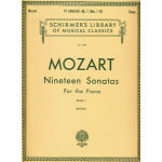 W. A. Mozart - Nineteen Sonatas Book I /  Εκδόσεις Schirmer