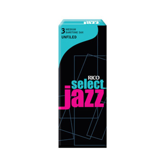 RICO Select Jazz Καλάμια Βαρύτονου Σαξοφώνου Hard Νο.2 ( Τεμ.) Unfiled | ΚΑΠΠΑΚΟΣ