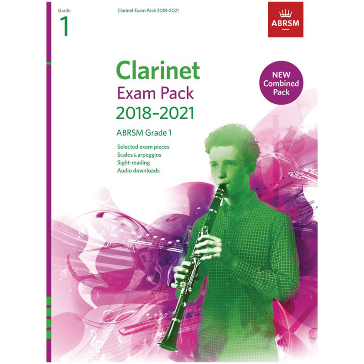 ABRSM-Clarinet-Exam-Pieces-2018-2021-Grade-1-BAUD_547329 ABRSM Clarinet Exam Pieces 2018-2021 Grade 1 B/AUD - Image 1