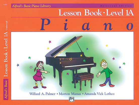 ALFREDS-BASIC-PIANO-LIBRARY-LESSON-1A-BKCD573535 ALFRED'S BASIC PIANO LIBRARY LESSON 1A BK/CD - Image 1