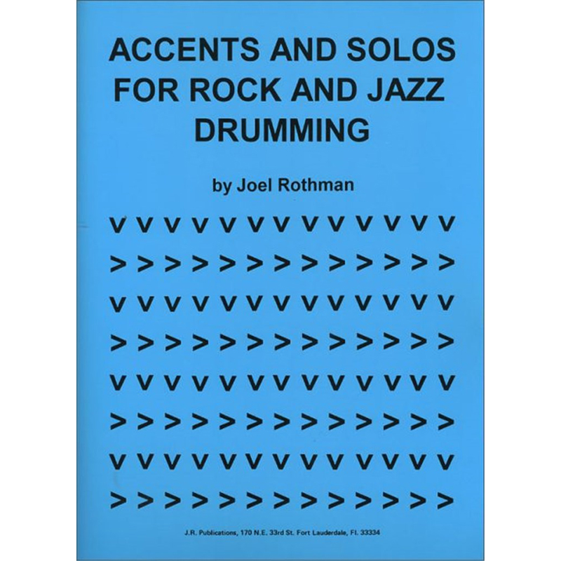 Accents-and-Solos-For-Rock-Jazz-Drumming-Joel-Rothman850935 Accents and Solos For Rock & Jazz Drumming - Joel Rothman - Image 1