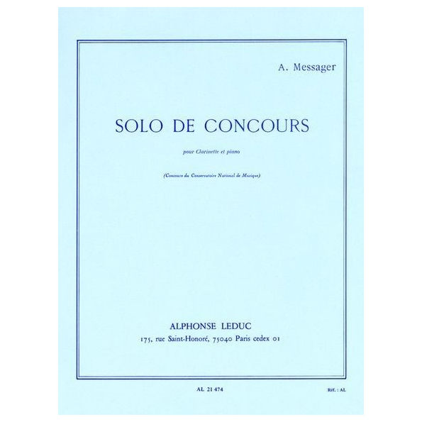 Andre-Messager-Solo-de-Concours-_473001 Andre Messager - Solo de Concours - Image 1