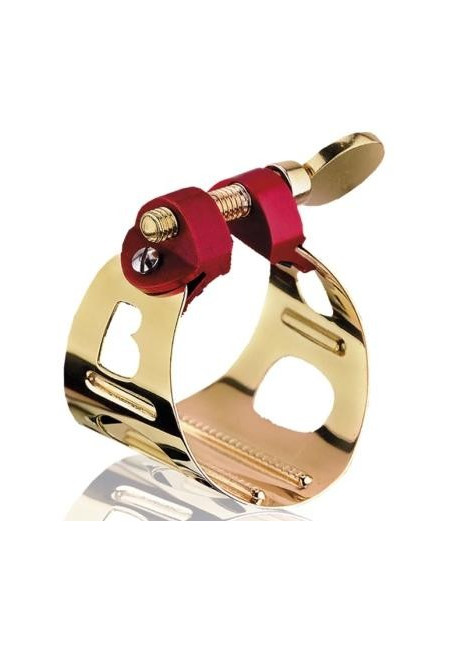 BG-LDTO-DUO-Gold-Lacquered-Σφιγκτήρας-για-Τενόρο-Σαξόφωνο877762 BG LDTO DUO Gold Lacquered Σφιγκτήρας για Τενόρο Σαξόφωνο - Image 1