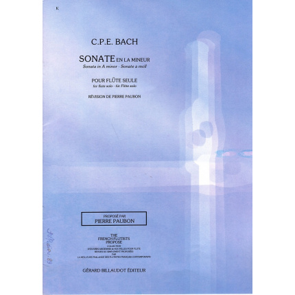 Bach C.P.E.- Sonata In A Minor