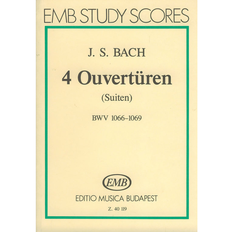 Bach-J.S.-4-Ouverturen-Suiten528783 Bach J.S. - 4 Ouverturen (Suiten) - Image 1