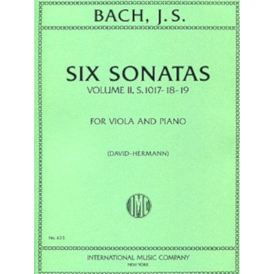 Bach-J.S.-6-Sonatas-Volume-2_511192 Bach J.S. - 6 Sonatas Volume 2 - Image 1