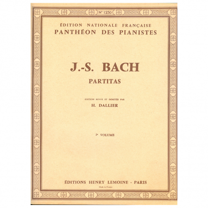 Bach J.S. - Partiten Nr 4 - 6 | ΚΑΠΠΑΚΟΣ